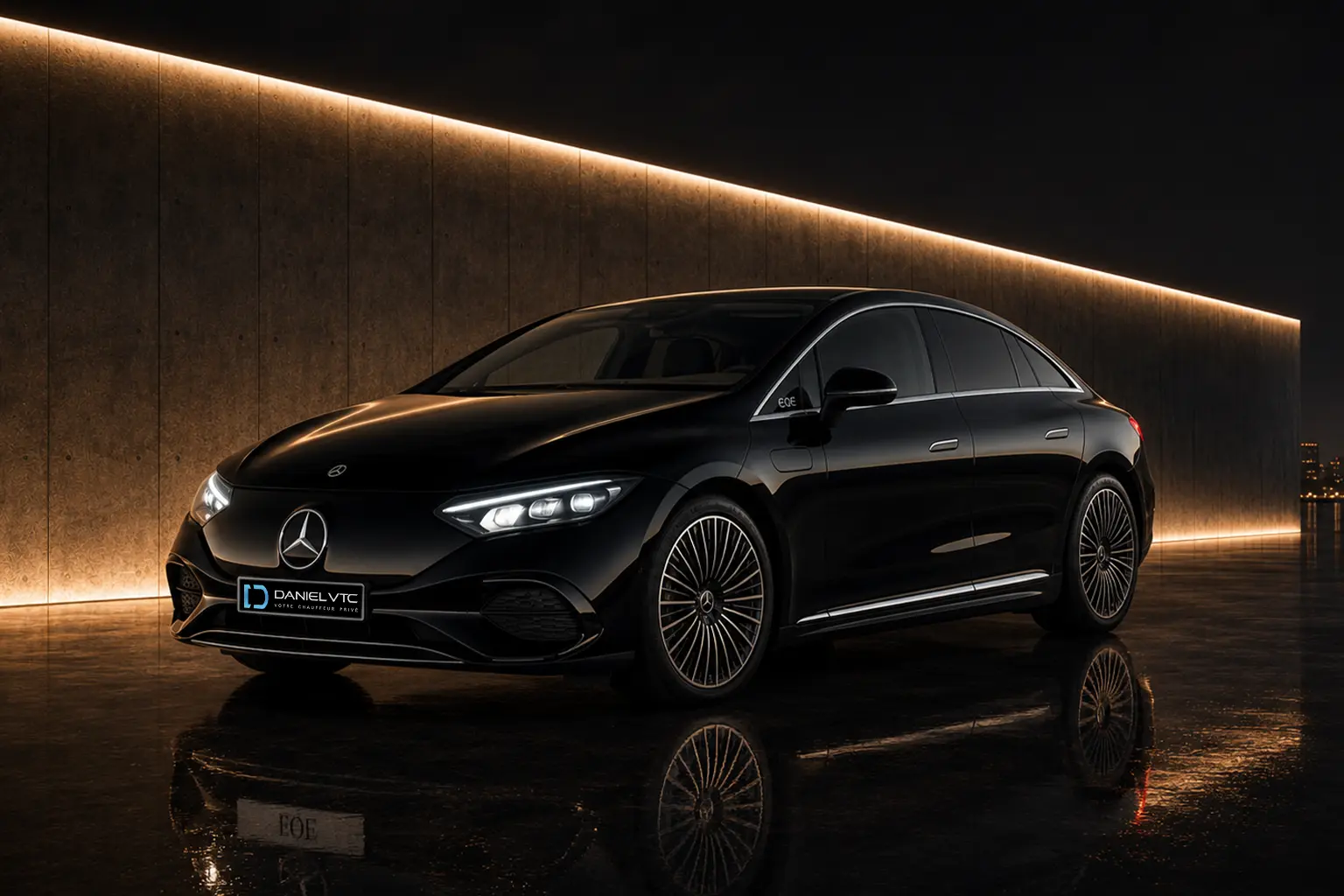 Mercedes EQS électrique luxe Daniel VTC